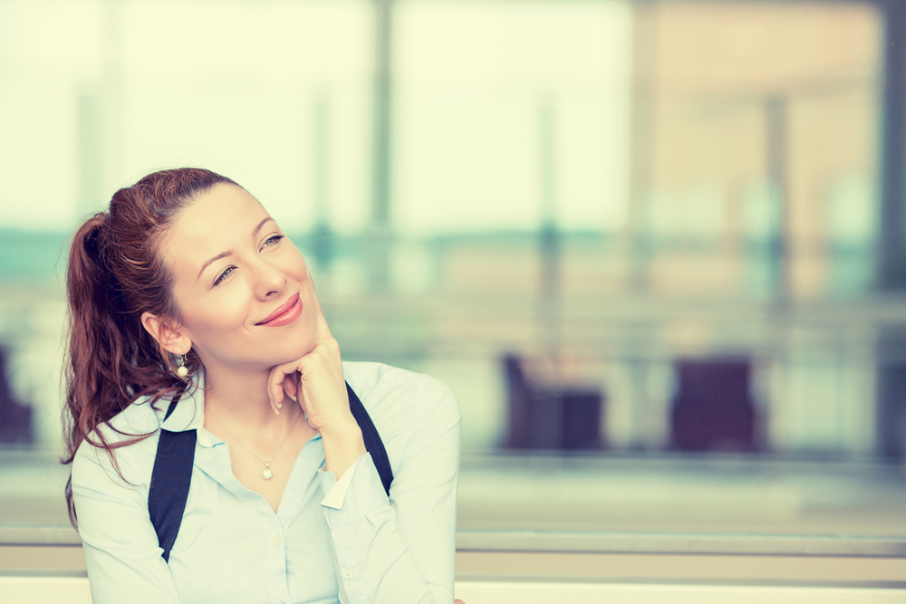 pacified woman happy to use clearbox procure with responses